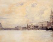 The Entrance to the Grand Canal, Venice - 约翰·辛格·萨金特